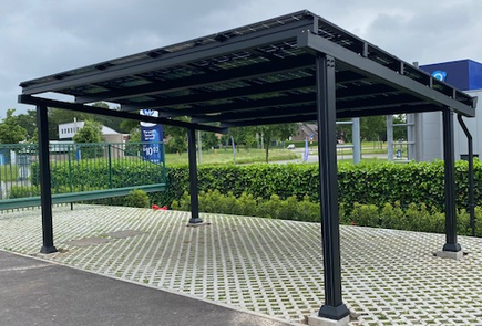 Greenport carport zonnepanelen systeem