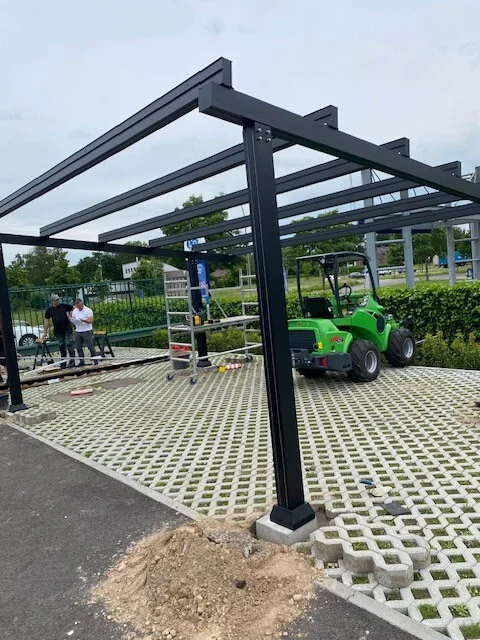 Greenport carport installatie
