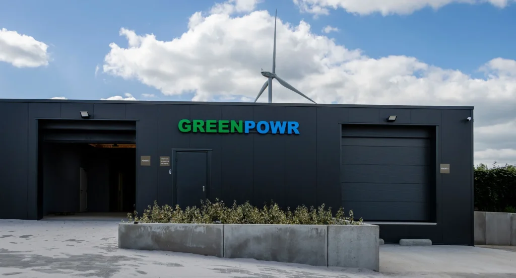 Kantoor van GreenPowr in Genk